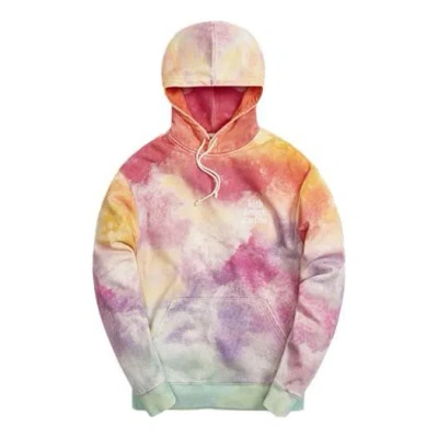 Kith Tie Dye Williams Iii Hoodie 'pink Green' In Multi