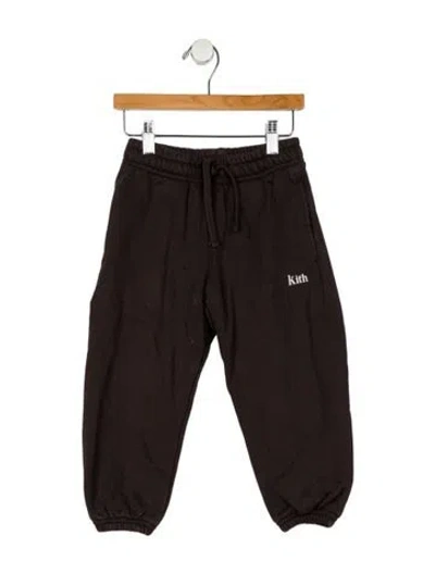 Pre-owned Kith Babies' Toddler Boys' Solid Jogger Pants In Brown