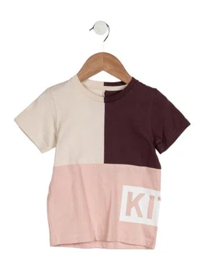 Pre-owned Kith Babies' Toddler Girls' Graphic Print Top In Pink
