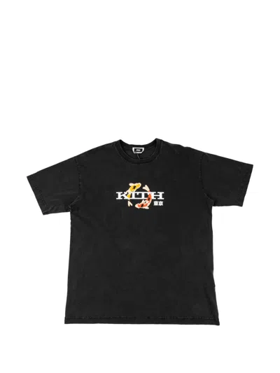 Kith Tokyo Koi T-shirt In Black