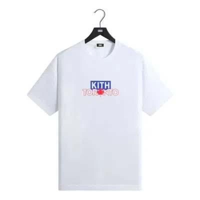 Kith Toronto Classic Logo T-shirt 'white'