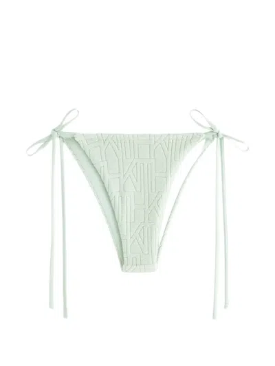 Kith Tova Tie-fastening Bikini Bottom In White