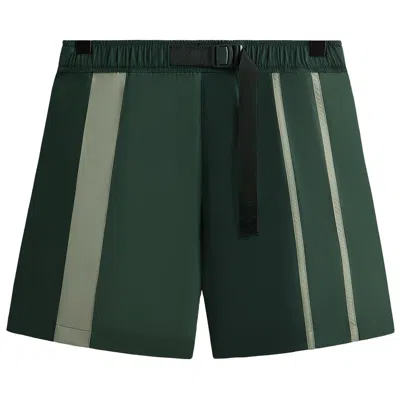 Pre-owned Kith Transitional Active Mason Short 'stadium' | Green | Men's Size S