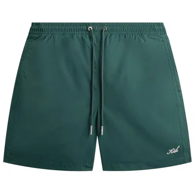 Pre-owned Kith Transitional Active Short 'stadium' | Green | Men's Size Xxl