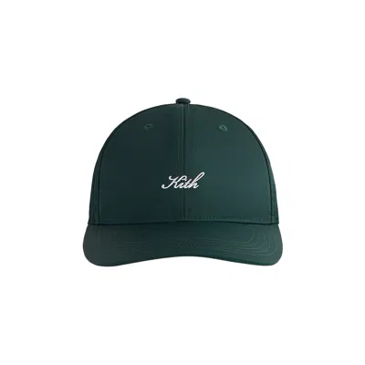 Pre-owned Kith Transitional Nylon Aaron Cap 'stadium' | Green | Men's Size Onesize