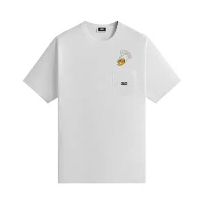 Pre-owned Kith Treats Cereal Crew Pocket Tee 'white'