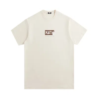 Pre-owned Kith Treats Coffee Tee 'waffle' In Cream