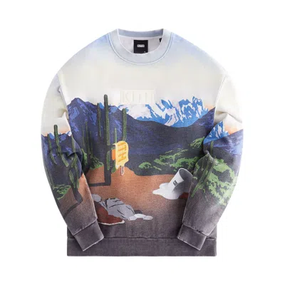 Pre-owned Kith Treats Desert Sunrise Nelson Crewneck 'helium' | Multi-color | Men's Size M