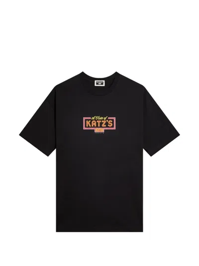 Kith Treats For Katz's Delicatessen Neon T-shirt In Black
