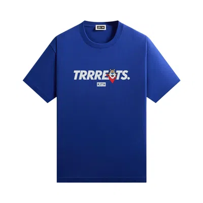 Pre-owned Kith Treats For Kellogg's Frosted Flakes Cereal & Tony The Tiger Trrreats Tee 'current' | Blue | Men