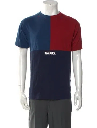 Pre-owned Kith Treats Graphic Print T-shirt In Blue