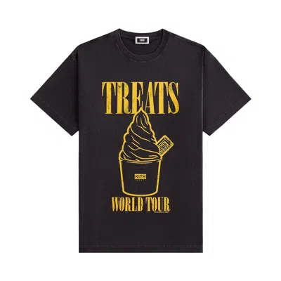 Pre-owned Kith Treats Heart-shaped Swirl Vintage Tee 'black' | Men's Size Xl