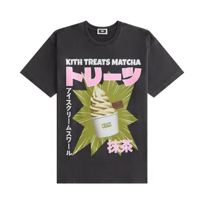 Pre-owned Kith Treats Matcha Swirl Vintage Tee 'black' | Men's Size Xxl