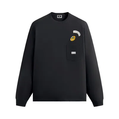 Pre-owned Kith Treats Parade Ii Long-sleeve Pocket Tee 'black' | Men's Size Xl