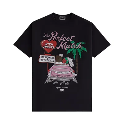 Pre-owned Kith Treats Perfect Match Vintage Tee 'black' | Men's Size Xl