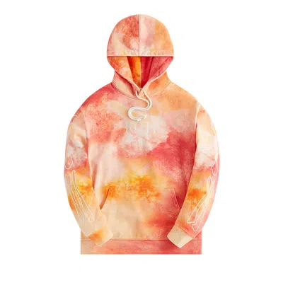 Pre-owned Kith Treats Skeleton Nelson Hoodie 'inferno' In Multi-color