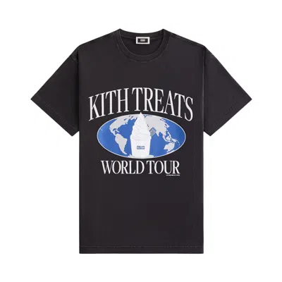 Pre-owned Kith Treats S.w.i.r.l. Tour Vintage Tee 'black' | Men's Size Xxl