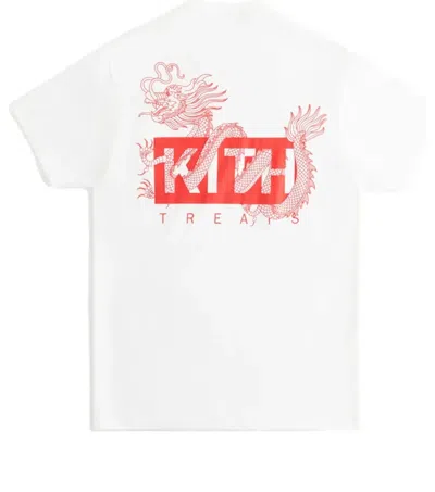 Kith Treats Year Of The Dragon Pocket T-shirt 'white'