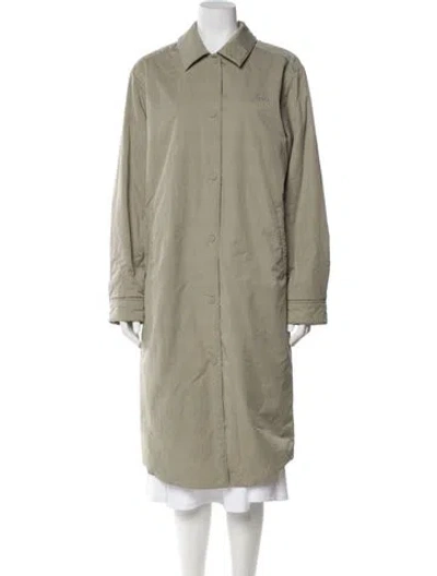 Pre-owned Kith Trench Coat In Neutral