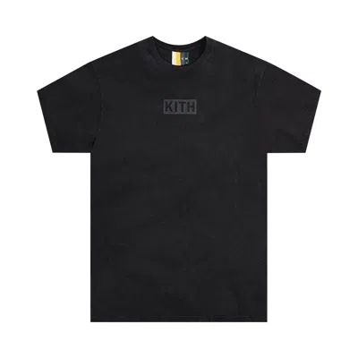 Pre-owned Kith Triple Box Logo T-shirt 'black'