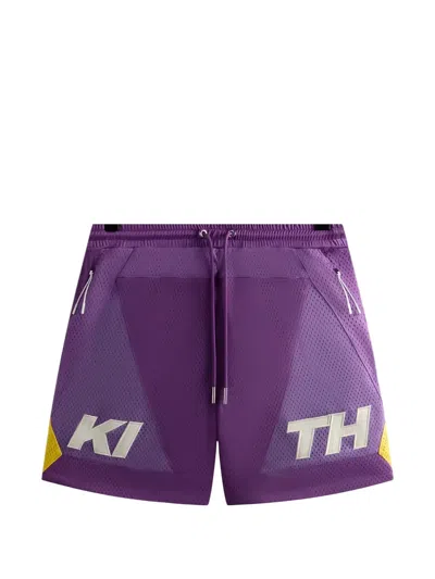 Kith Turbo Mesh Shorts In Purple
