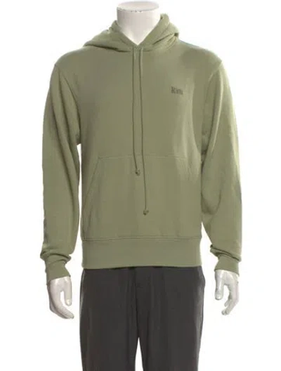 Pre-owned Kith Turtleneck Long Sleeve Cardigan W/ Tags In Green