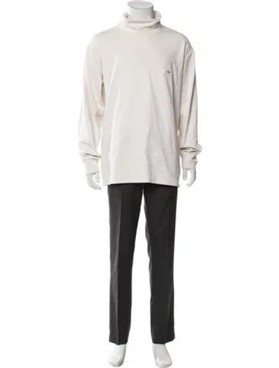 Pre-owned Kith Turtleneck Long Sleeve Pullover In Neutral