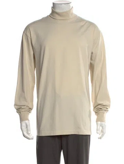 Pre-owned Kith Turtleneck Long Sleeve T-shirt In Neutral