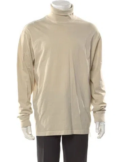 Pre-owned Kith Turtleneck Long Sleeve T-shirt In Neutral