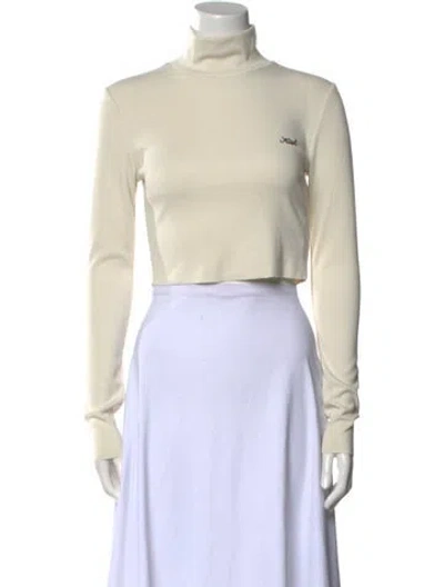 Pre-owned Kith Turtleneck Sweater In Neutral