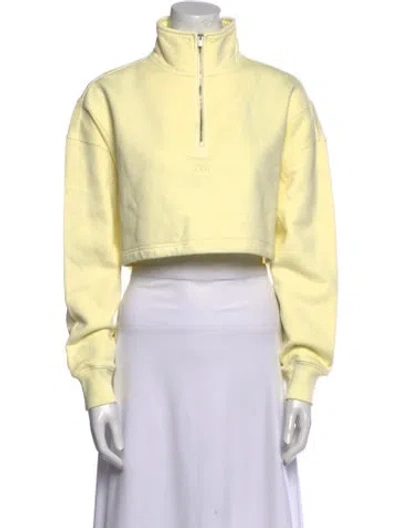 Pre-owned Kith Turtleneck Sweater In Yellow