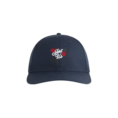 Pre-owned Kith Twill Aaron Classic Cap 'nocturnal' | Black | Men's Size Onesize