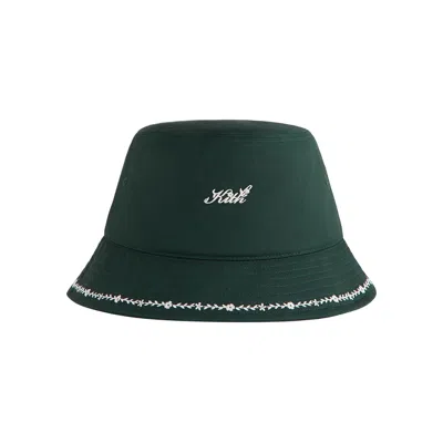 Pre-owned Kith Twill Dawson Bucket 'stadium' | Green | Men's Size Onesize