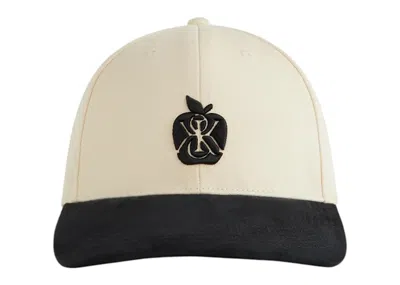 Pre-owned Kith Two Tone Suede Brim Aaron Classic Cap In Black
