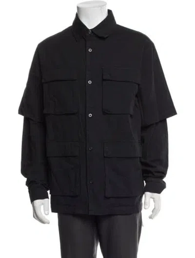 Pre-owned Kith Utility Jacket In Blue