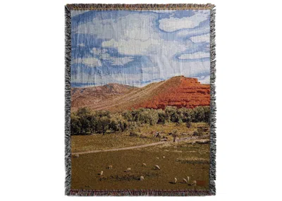 Pre-owned Kith Valley Tapestry Throw Blanket In Virtue