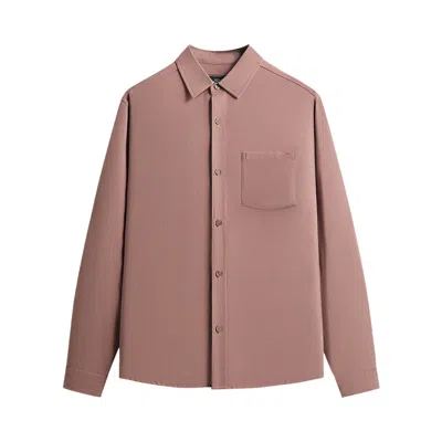 Pre-owned Kith Vaughn Button Up Shirt 'habit' | Pink | Men's Size Xl