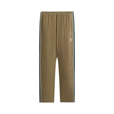 Pre-owned Kith Velvet Cord Damon Track Pant 'palomino' | Green | Men's Size L