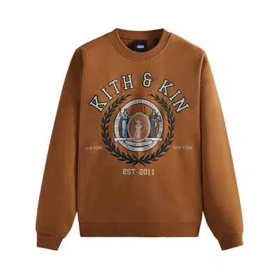 Pre-owned Kith Vintage Crewneck 'sumo' | Brown | Men's Size M