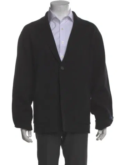 Pre-owned Kith V-neck Long Sleeve Cardigan In Gray