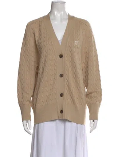 Pre-owned Kith V-neck Sweater In Neutral