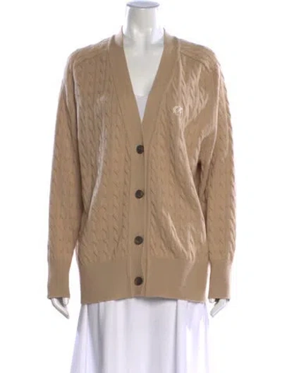 Pre-owned Kith V-neck Sweater In Neutral