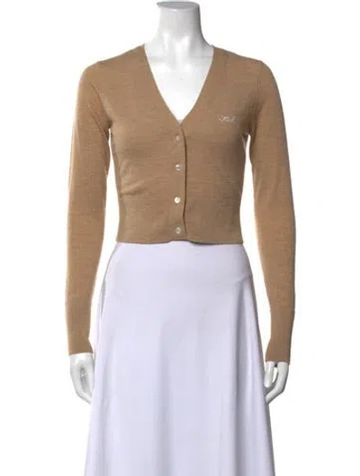 Pre-owned Kith V-neck Sweater In Neutrals