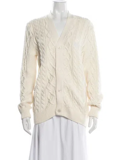 Pre-owned Kith V-neck Sweater In Neutrals
