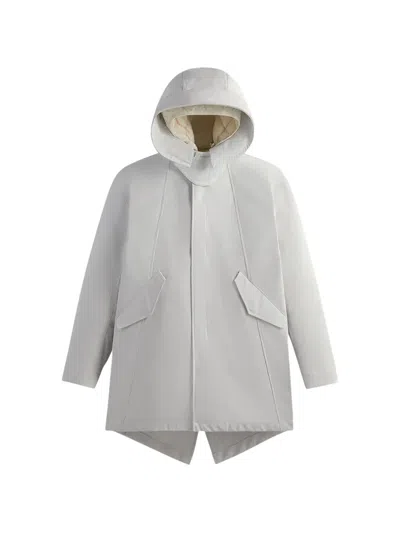 Kith Walton Hooded Jacket In Gray