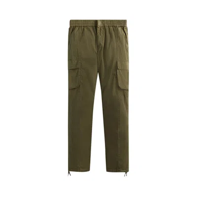Pre-owned Kith Washed Cotton Bristol Cargo Pant 'flagstaff' | Green | Men's Size L