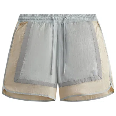 Pre-owned Kith Washed Dylan Shorts 'powder' In Multi-color