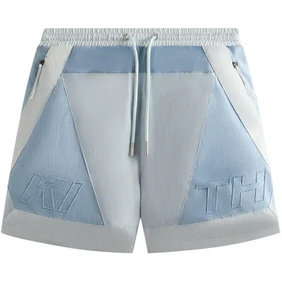 Pre-owned Kith Washed Turbo Short 'analysis' | Blue | Men's Size Xxl