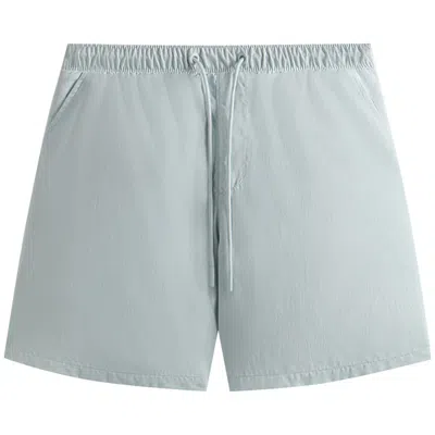 Pre-owned Kith Water Activated Monogram Collins Swim Short 'calm' | Blue | Men's Size Xxl