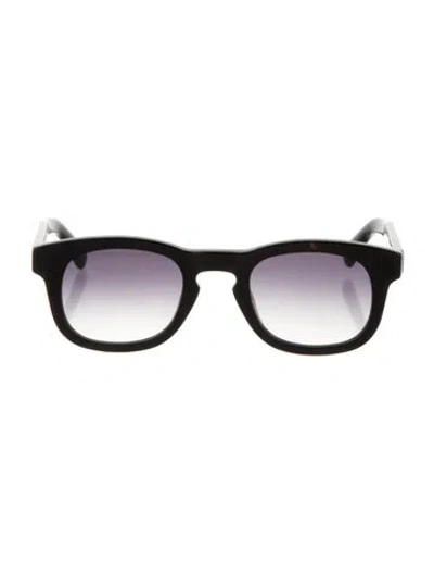 Pre-owned Kith Wayfarer Gradient Sunglasses In Black